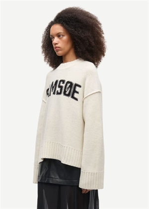 Sakeiku Samsøe strik 11250 Egret Samsøe